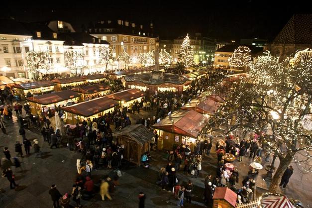 Mercatini Natale Bolzano.Il Mercatino Di Natale Di Bolzano Supera I 635 000 Visitatori Bolzano Alto Adige